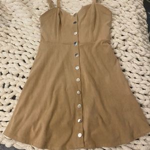 Womens tab button dress